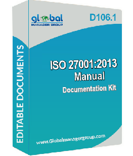 ISO 27001 Manual | Editable manual for ISO 27001:2013 Certification