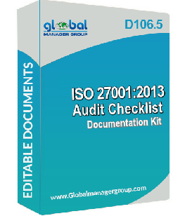 audit checklist iso 27001 isms