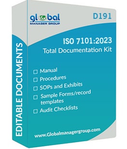 ISO 7101 Documents for Hospitals