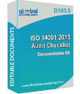 ISO 14001 Audit Checklist in English - Download ready to use Templates